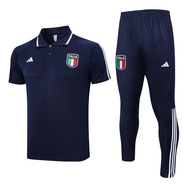 Polo Italia Conjunto Completo 2023 2024 Azul 3